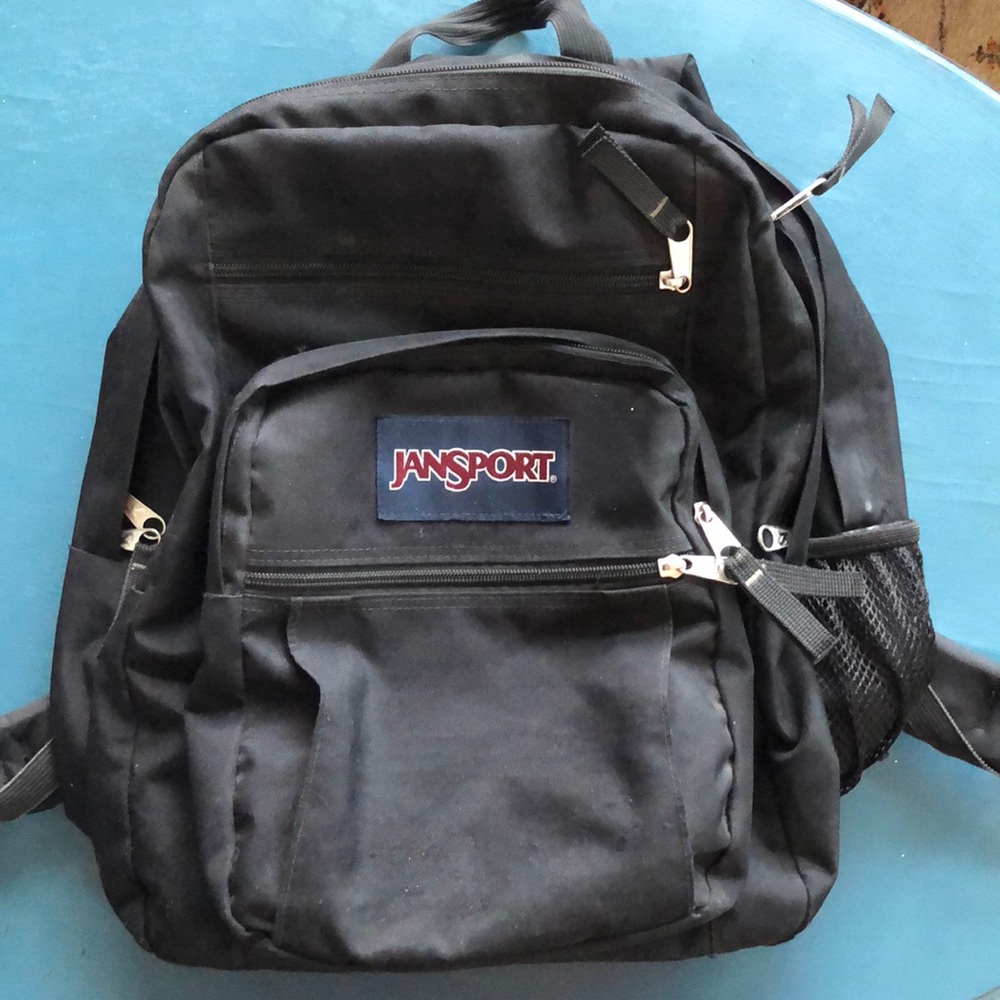 Jansport black backpack